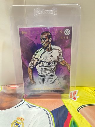 Cromo Fabio Cannavaro Topps Inception 01/25