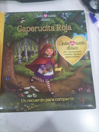 Caperucita roja.Graba un cuento