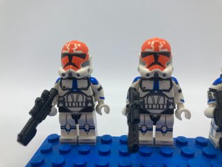 Minifiguras Star Wars Clones Compañía Ahsoka