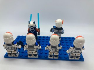 Minifiguras Star Wars Clones Compañía Ahsoka