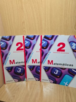 Libro Matemáticas 2 Educación Secundaria Eso Anaya
