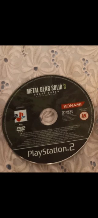 Metal Gear Solid 3 PS2