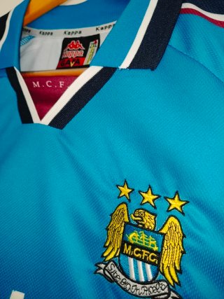 Camiseta Retro Manchester City 1997-1999 Kappa