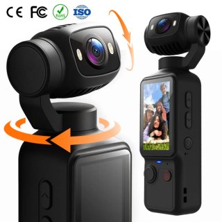 Cámara Deportiva DJ01 HD 360° Rotatoria