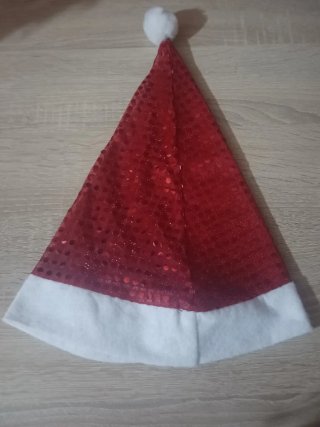 Gorro Navideño con Lentejuelas