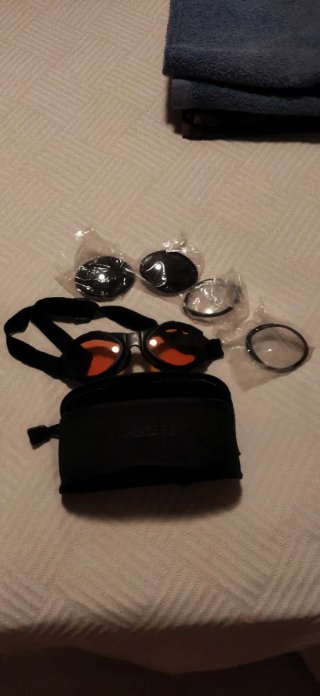 Gafas de Moto Bobster con Lentes Intercambiables