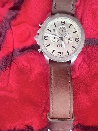 Reloj Fossil con Correa de Piel