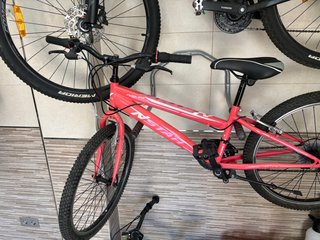Bicicleta niña rosa