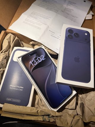 iPhone 17 Pro Max Azul Nuevo