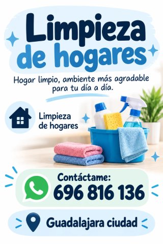 Limpieza de hogares