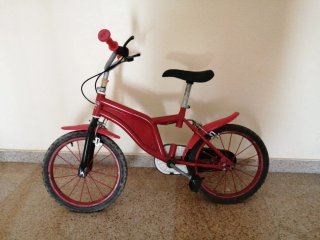 Bicicleta Infantil Roja