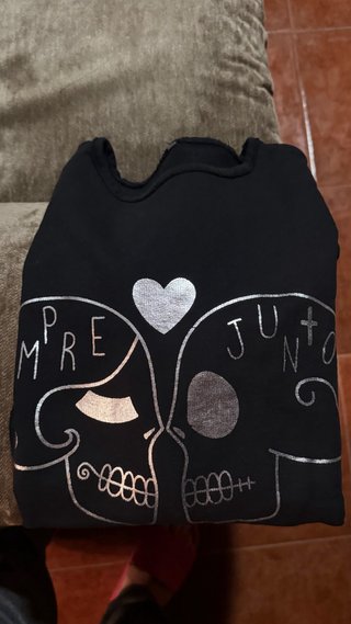 Jersey Negro con Estampado