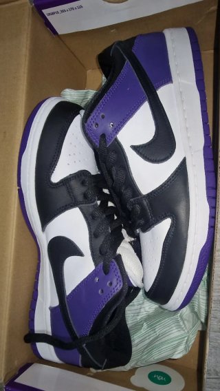 Nike SB Dunk Low Pro Morado Blanco