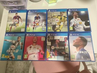 Lote 8 Juegos FIFA PS4