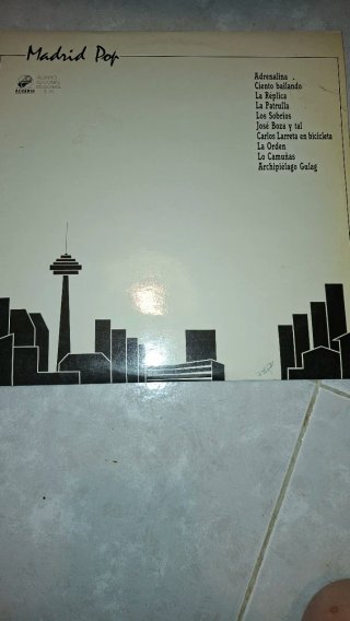 Vinilo Madrid Pop - Doble LP -Buen Estado