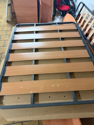 Somier 150x190cm Metal y Madera