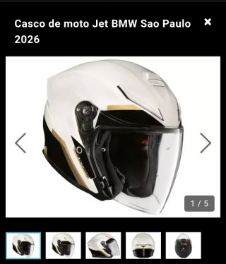 Casco De Moto Jet BMW Sao Paulo 2026
