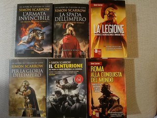 lotto 6 libri scarrow roma antica