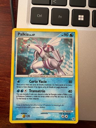 Carta Pokémon Palkia Niv.67