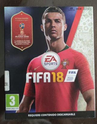 FIFA 18 Xbox One Nuevo Precintado