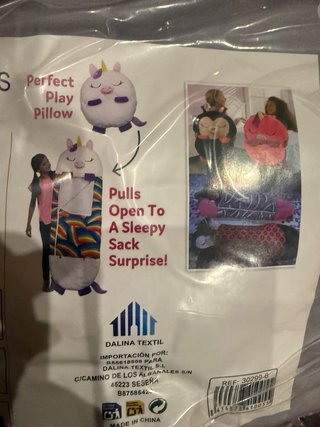 Sacco a pelo per bambini con design squalo