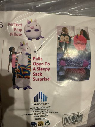 Sacco a pelo per bambini con design squalo