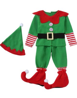 Disfraz Elfo Infantil Navideño