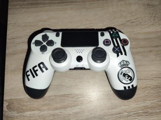 Mando PS4 (PlayStation 4) Edición Real Madrid