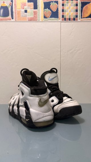 Nike Air More Uptempo Negro Blanco