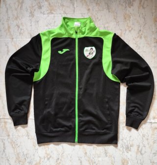 Sudadera Joma Negra y Verde Deportiva