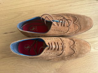Zapatos El Ganso Marrones Serraje