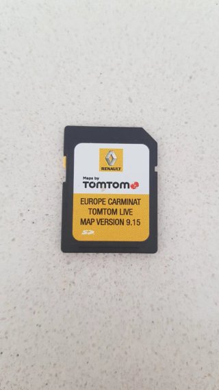 Tarjeta SD TomTom Europe Carminat Renault