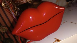 Teléfono Fijo Retro Forma Labios