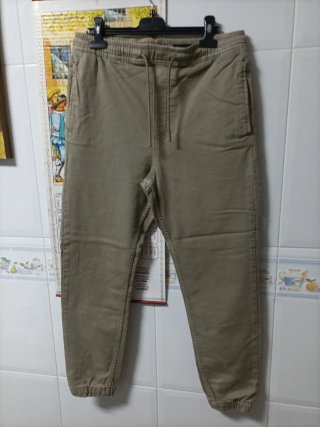 Pantalón Camel Lefties Talla M