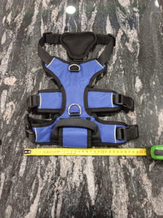 Arnés para Perro Azul y Negro