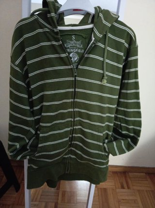 Sudadera Springfield Verde Talla S