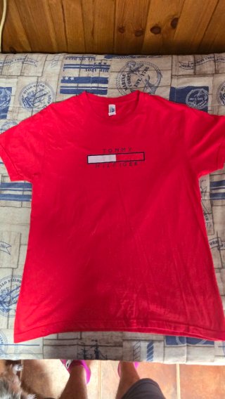 Camiseta Roja Tommy Hilfiger