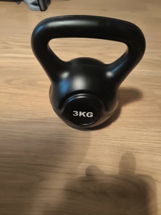 Pesa Rusa (Kettlebell) de 3kg