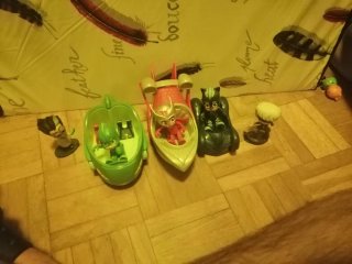 Set 3 Coches y 5 Muñecos PJ Masks