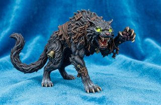El gato de Yule, miniatura para navidad rol d&d
