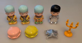 Pin y Pon Pinyppn serie Medieval. Personajes acces