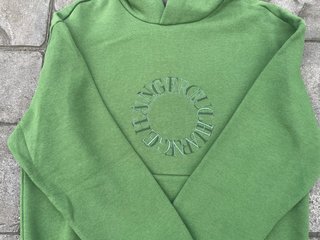 Sudadera H&M Verde Talla S