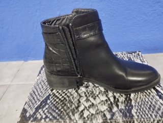 Botines Negros de Mujer Talla 37