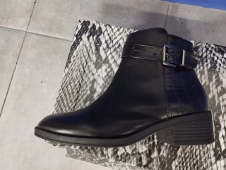 Botines Negros de Mujer Talla 37