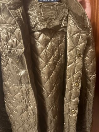Chaqueta Ralph Lauren acolchada marrón