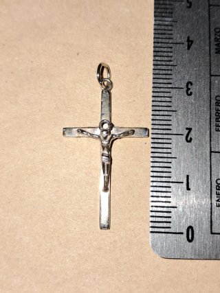 Cruz de Plata 925 con Cristo