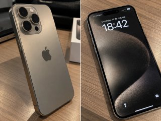 iPhone 15 Pro Max Grigio Titanio