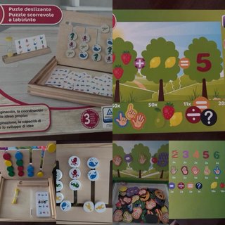 Lote de 2 Juegos de Mesa Educativos
