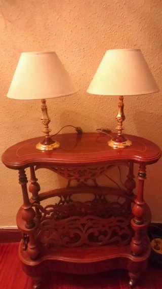 GRANDI LAMPADE A BRACCIO IMPERO ORO IN BRONZO LUIGI XVI