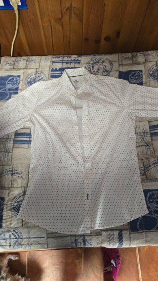 Camisa Blanca Springfield Talla S